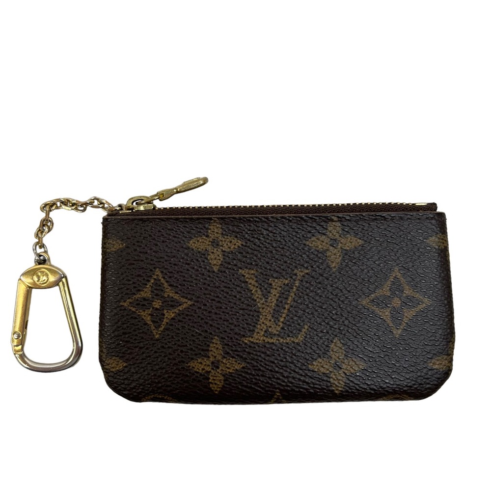 Louis Vuitton Key Pouch Brown Monogram Coated Canvas Credit Card Holder CT0118 - Picture 2 of 9